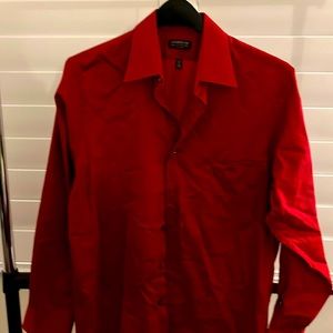 Men’s Arrow Red Button Down Size 32/33 M